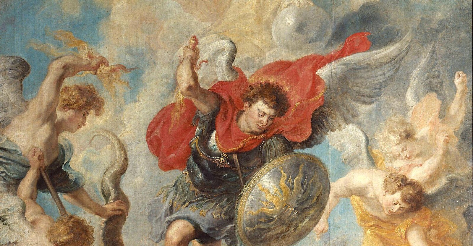 A queda dos anjos rebeldes, de Peter Paul Rubens